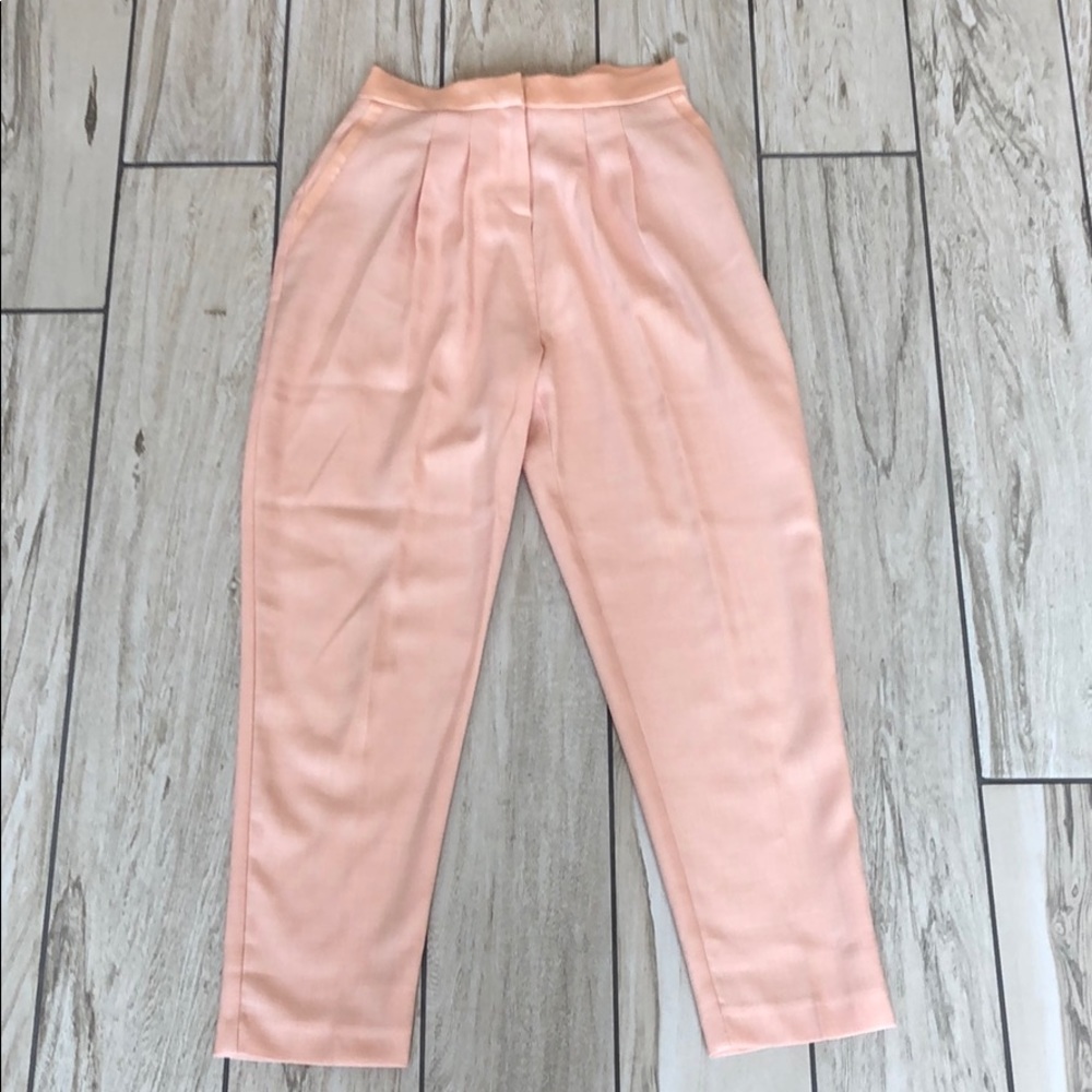 Coral 80s Tapered Pant Suit pants